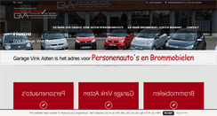 Desktop Screenshot of garagevink.nl