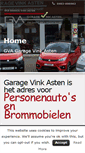 Mobile Screenshot of garagevink.nl